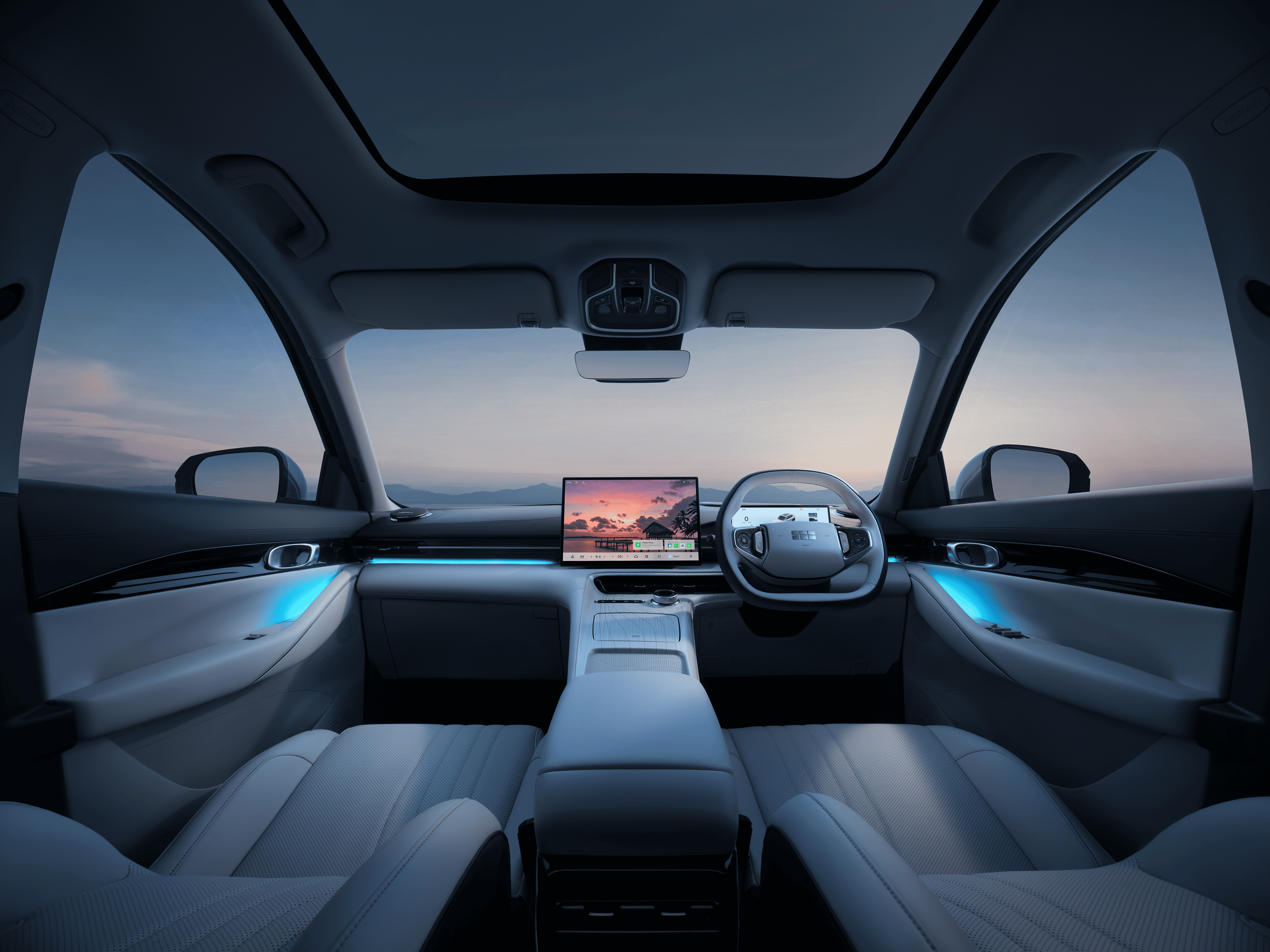 Interior GEELY STARRAY EM-i - interior 2